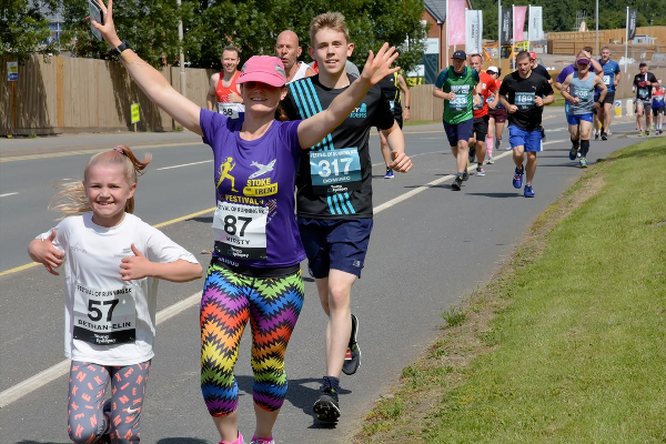 Happy Runners At SOTFOR