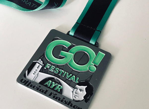 GO Festival medal