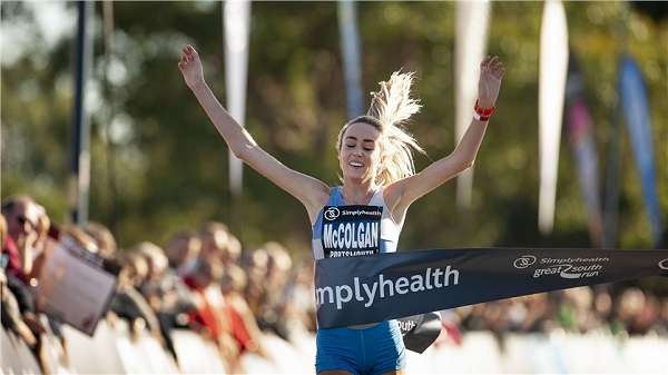 Great South Run 2018 winner Eilish McColgan