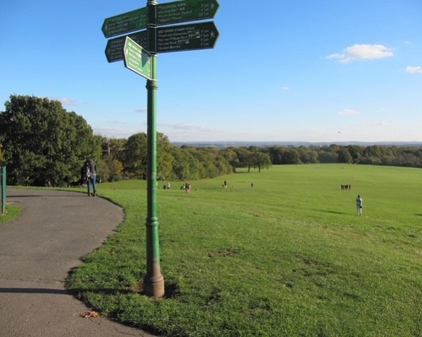 Green Chain signpost