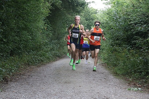 St Albans 10K leaders 2019