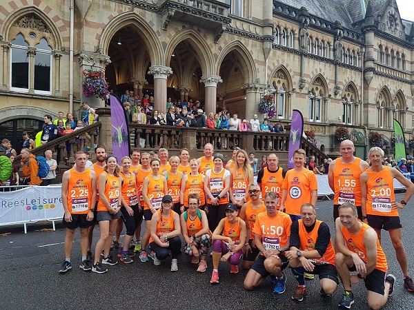Target Timer squad at Winchester Half Marathon 2019