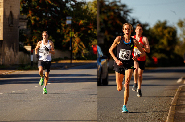 Alex Lee And Rachel Felton At Stroud Half Marathon