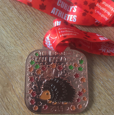 Hedgehog Half Marathon Medal