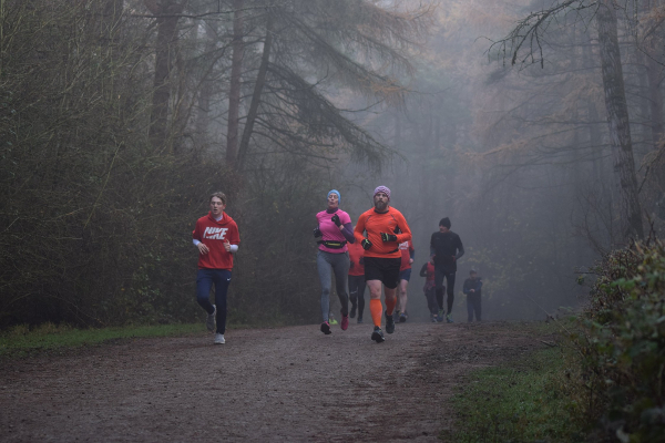 Eerie parkrun at Irchester Country