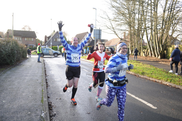 Festive Capers At Sneyd Striders Xmas Pudding Run