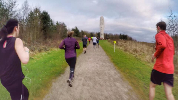 Up The Hill At The New Sutton Manor parkrun