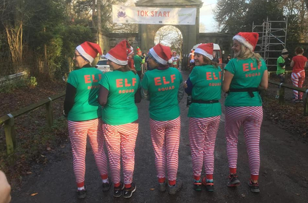 Elf Squad At The Tatton Yule Yomp