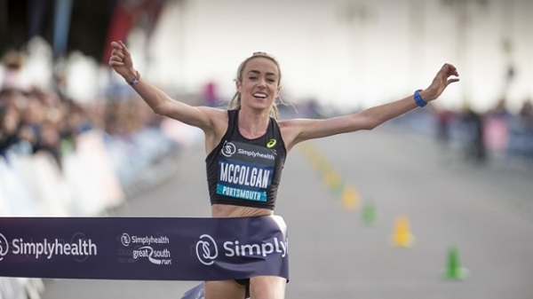 Eilish McColgan Scottish 10-mile record in Great South Run