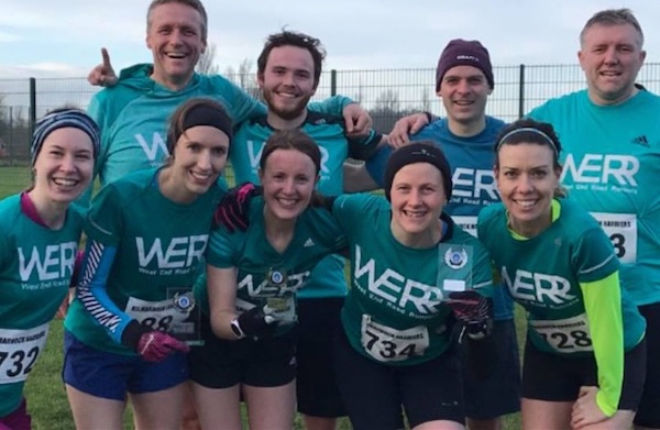 Shona Doherty with WERR club mates