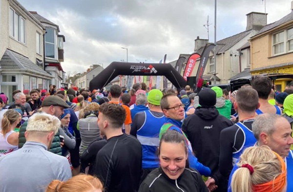 Waiting To Start At The Anglesey Half Marathon