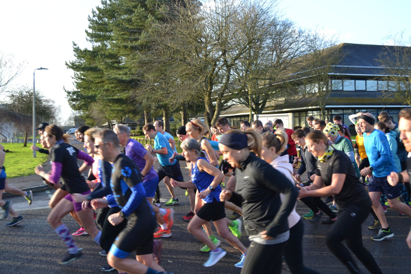 Start Of New Berkley Green parkrun