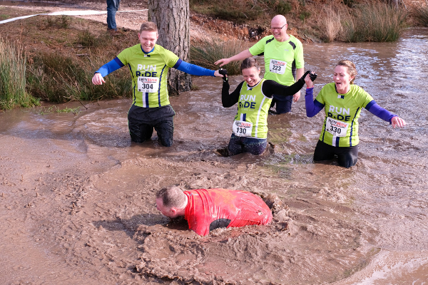 Ditch Of Doom At The Dirty Dozen Trail Run