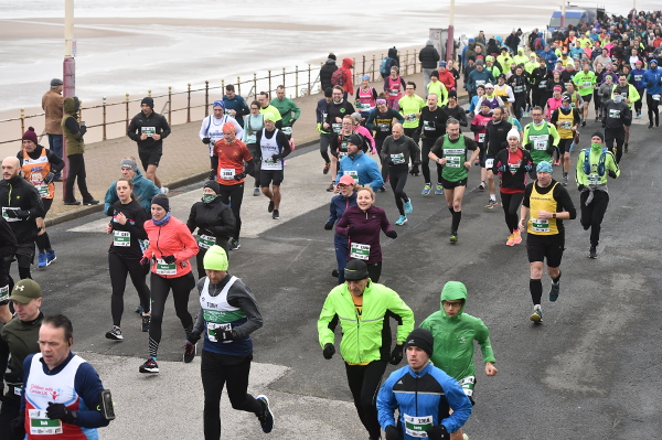 Gusty Conditions At The Great North West Half Marathon