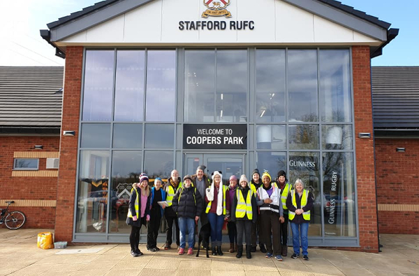 Isabel Trail parkrun And Stafford RUFC Joint Venture