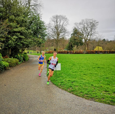 Jamie Lambie And Patrick Townsend At Shrewsbury 10K