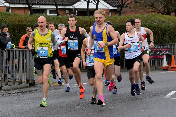 Runners At The Kidsgrove 10K