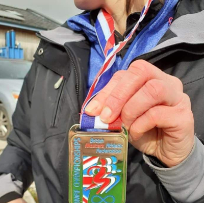 British Masters XC Champion Mandy Vernon
