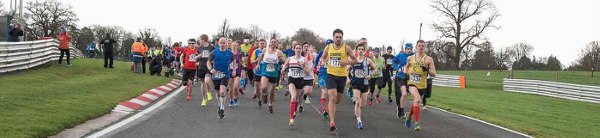 Runners At Oulton Park