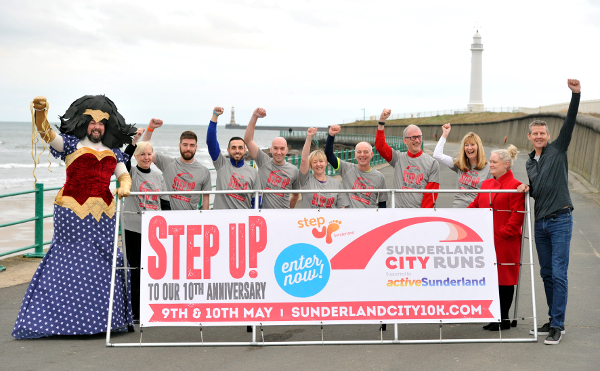 Superheroes Launch Sunderland City Runs