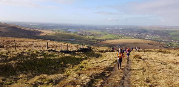 Climbing Up Windy Hill