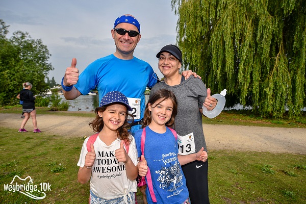 Weybridge 10K family fun