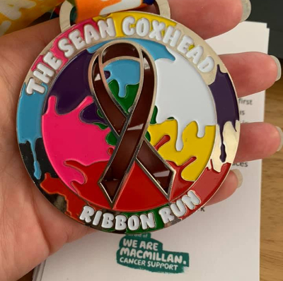 Sean Coxhead Ribbon Run Medal