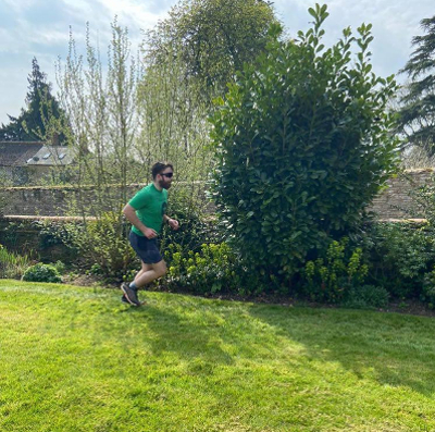 Tom Loe Great Garden Marathon For The NHS