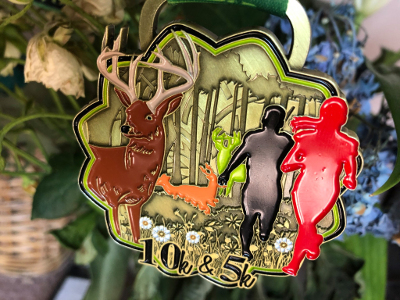 Virtual Spring 10K And 5K Challenge Medal