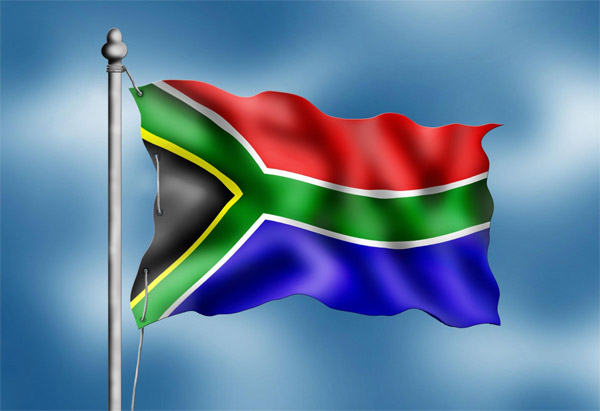 South African flag