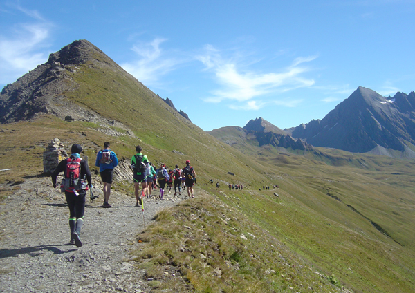 runners at Mont Blanc ultra