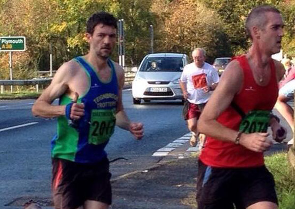Chris Broadbent in running action