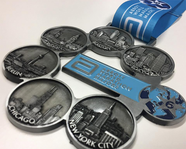 The six marathon majors medal compendium