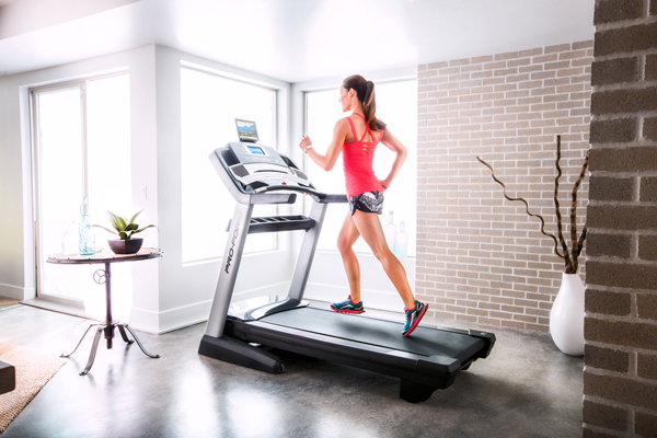home runner enjoying the benefits of the Pro-Form 3 treadmill